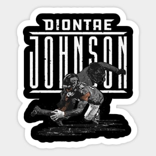 Diontae Johnson Pittsburgh Stretch Name Sticker